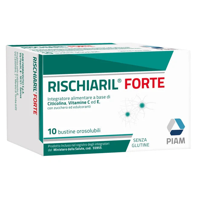Piam Farmaceutici Rischiaril Forte 10 bustine Integratori