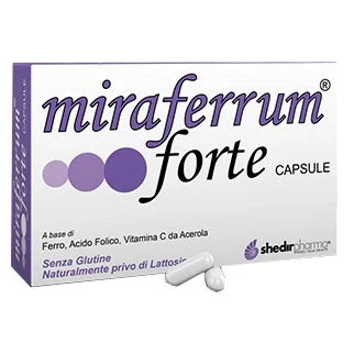 Shedir Pharma Miraferrum Forte 30 cps Integratori