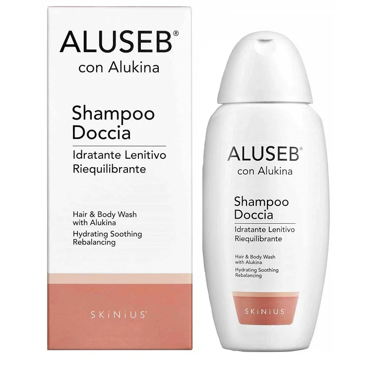 Skinius Aluseb Shampoo Doccia 125 ml Cosmetici