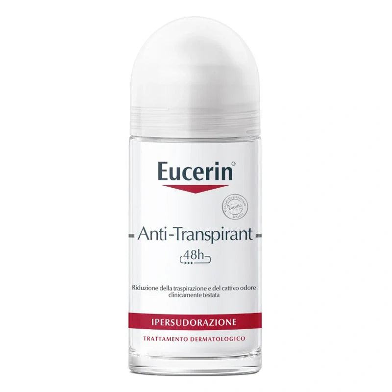 Eucerin Deodorante Antitraspirante Roll-On 50 ml, Deodoranti, Beiersdorf