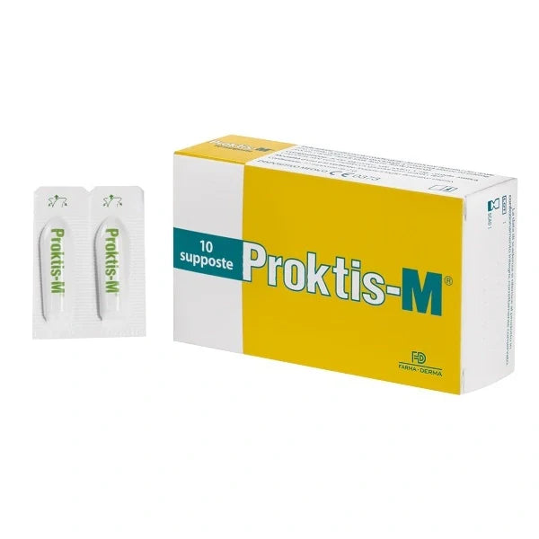 Farma-Derma Proktis-M supposte 10pz 2g Dispositivo medico