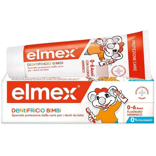Colgate-Palmolive Elmex dentifricio bimbi 50 ml Cosmetici