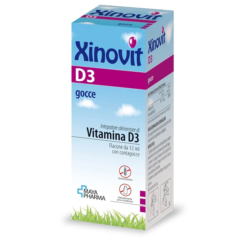 Maya Pharma Xinovit D3 Gocce 12 ml Integratori