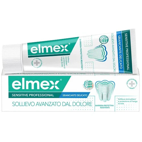 Giuliani Elmex Sensitive Professional Whitening 75 ml, dentifricio, dispositivi medici