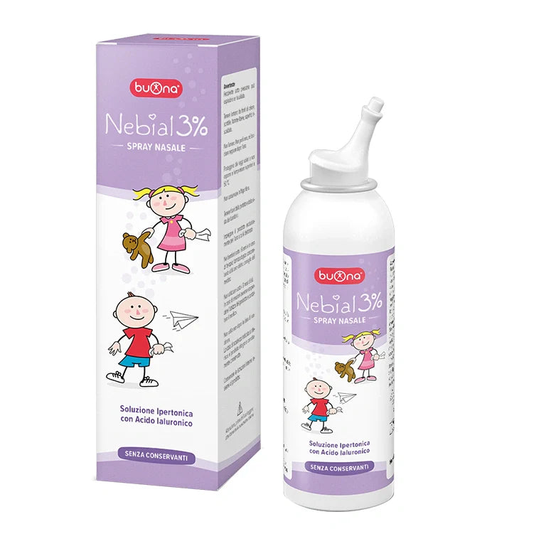 Buona Nebial Spray Nasale 3% 100ml Dispositivo medico