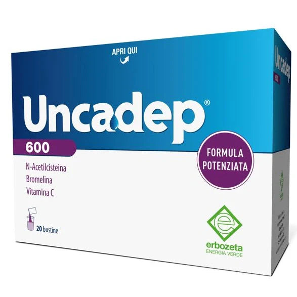 Erbozeta Uncadep 600 20 bustine Integratori