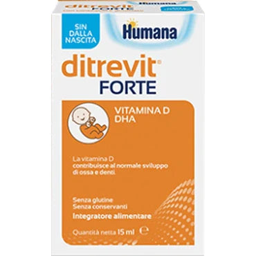 Humana Ditrevit Forte 15 ml Integratore alimentare