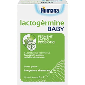Humana Lactogermina Baby Gocce 8 ml Integratori