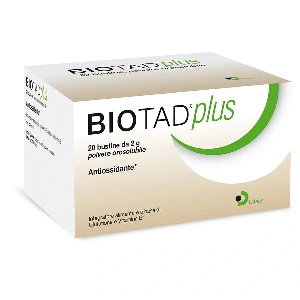 Difass International Biotad Plus 20 bustine Integratore Antiossidante