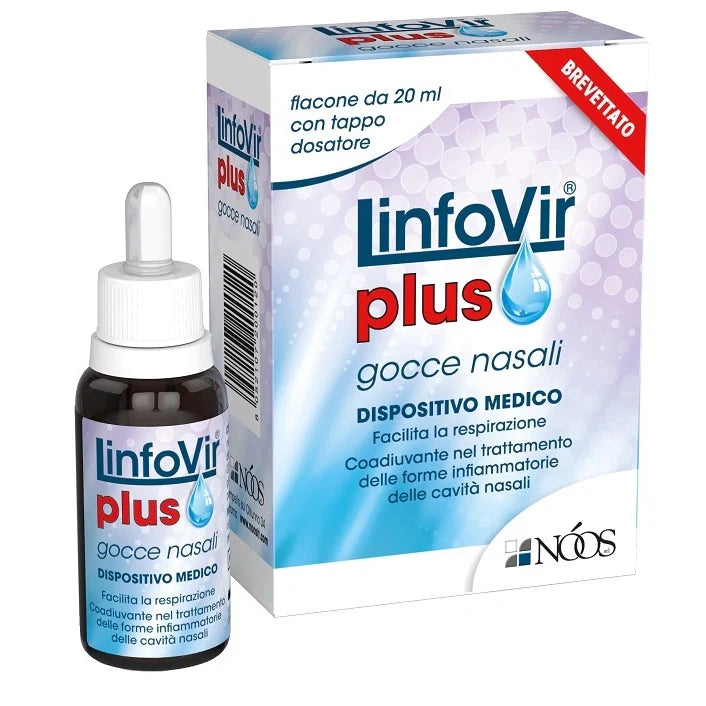 Noos Linfovir Plus Gocce Nasali 20 ml Dispositivo medico