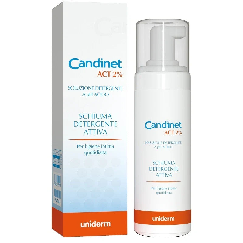 Uniderm Candinet Act 2% Schiuma Detergente 150 ml, Detergenti