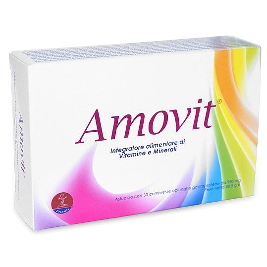 Zetemía Amovit 30 compresse Integratore Vitamine e Minerali