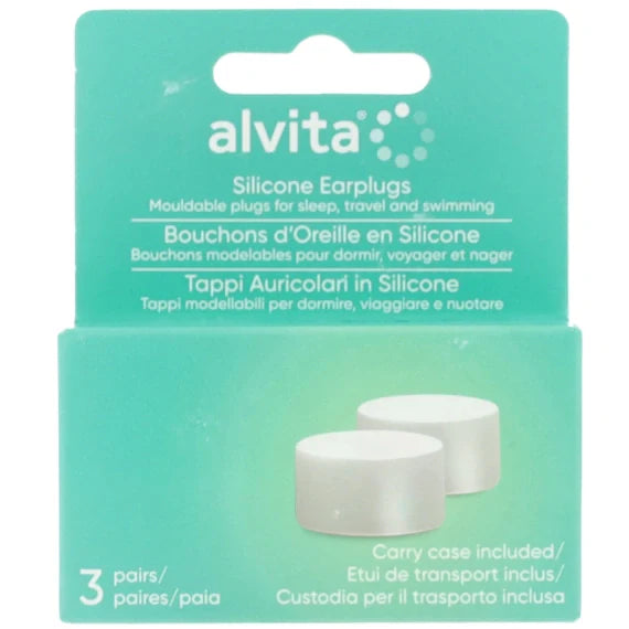 Alvita Tappi Auricolari in Silicone 3 Paia, Dispositivi medici