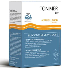 Ist.Ganassini Tonimer Lab Aerosol 18 flaconcini monodose Dispositivo medico