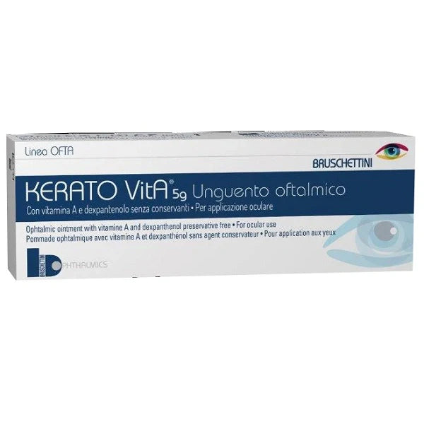 Bruschettini Kerato Vita Unguento Oftalmico 5 g Dispositivo medico