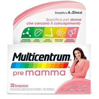 Haleon Multicentrum Pre Mamma 30 Compresse Integratori