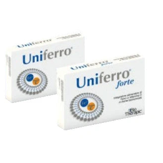 Bio Therapic Italia Uniferro Forte 30 cps Integratore Ferro e Vitamina C