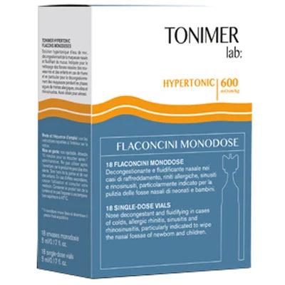 Ist.Ganassini Tonimer Lab Hypertonic 18 flaconcini monodose Dispositivo medico