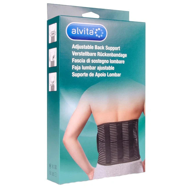 Alvita Fascia Lombare Misura 1, dispositivo medico per supporto schiena