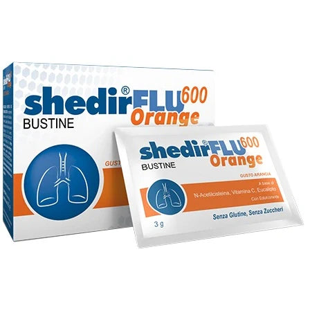 Shedir Pharma Shedirflu 600 Orange 20 bustine Integratori