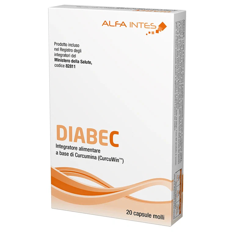 Alfa Intes Diabec 20 capsule molli Integratore salute occhi