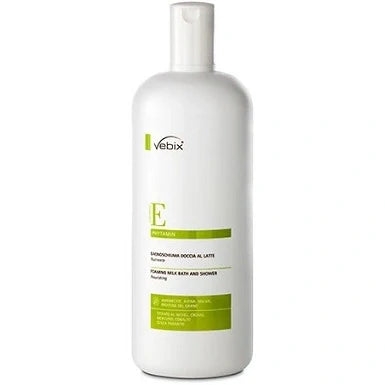 Vebix Bagnoschiuma al Latte 1000 ml, Cosmetici, Igiene