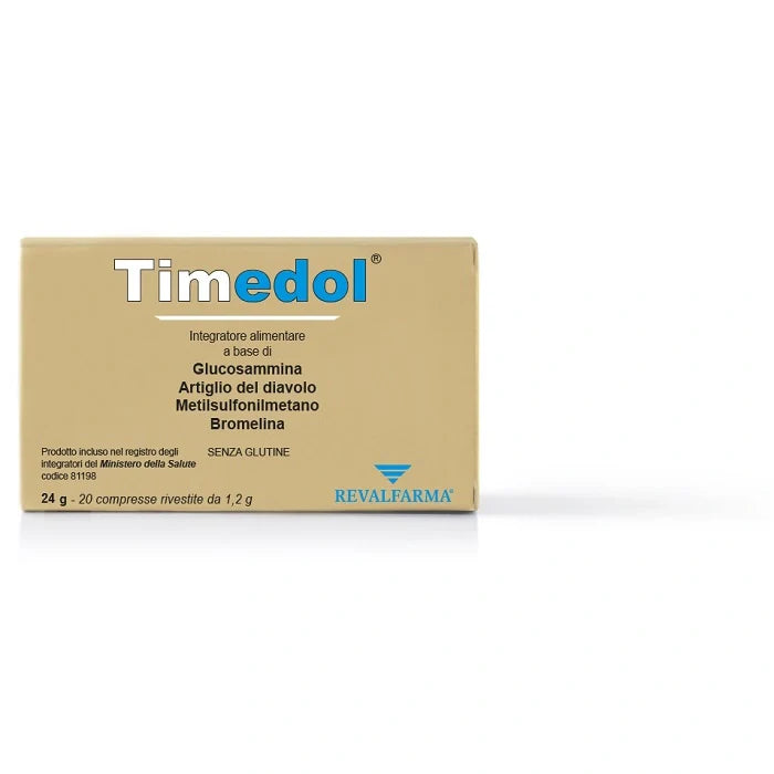 Revalfarma Timedol 20 compresse, integratore per articolazioni