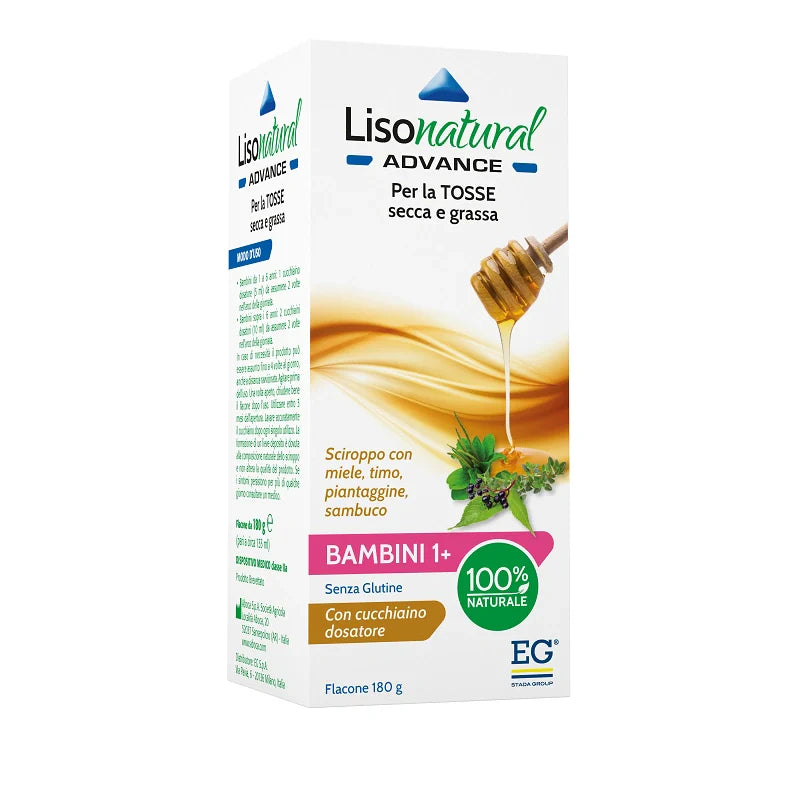 Eg Lisonatural Advance Bambini 180 g Dispositivo medico