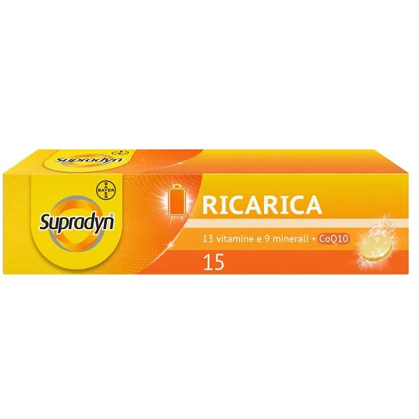 Bayer Supradyn Ricarica 15 Compresse Effervescenti Integratori