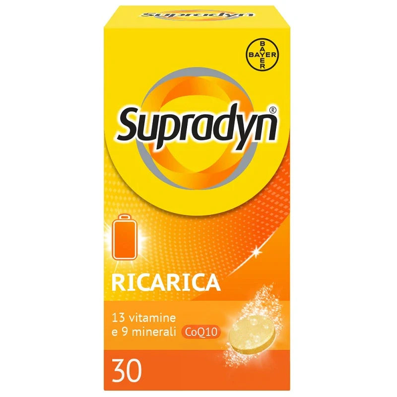 Bayer Supradyn Ricarica 30 Compresse Effervescenti Integratore