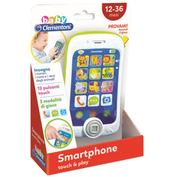 Clementoni Smartphone Touch & Play, gioco interattivo, Giocattoli