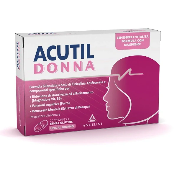 Angelini Acutil Donna 20 Compresse Integratori