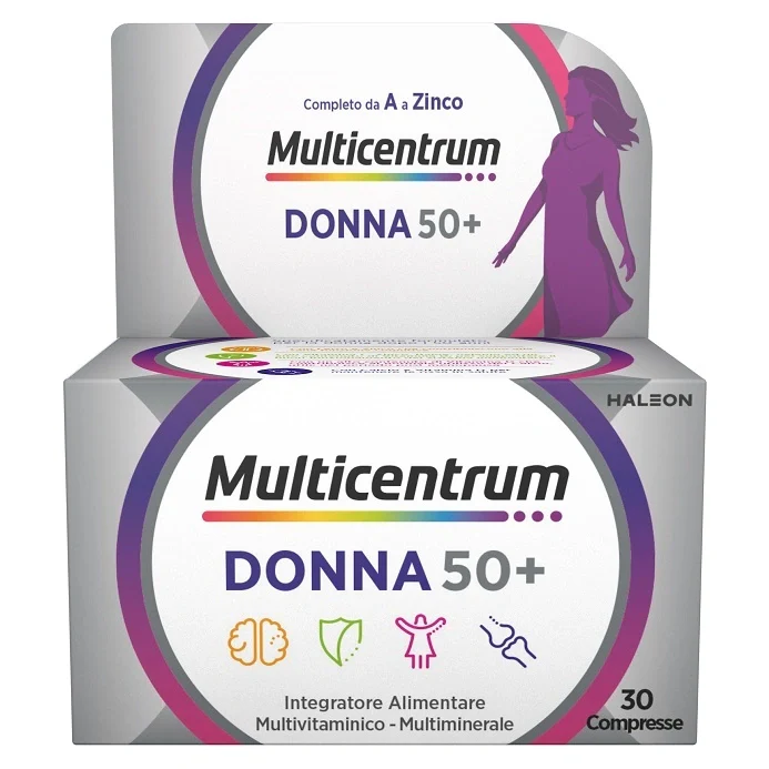 Haleon Multicentrum Donna 50+ 30 Compresse Integratori