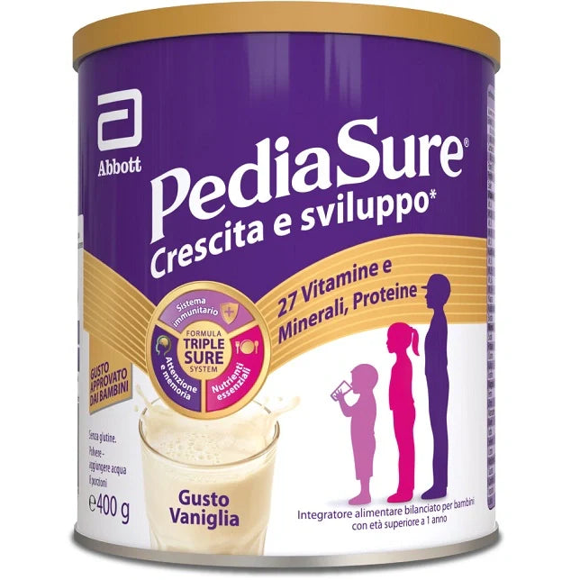 Abbott Pediasure Crema Vaniglia 400g Integratori