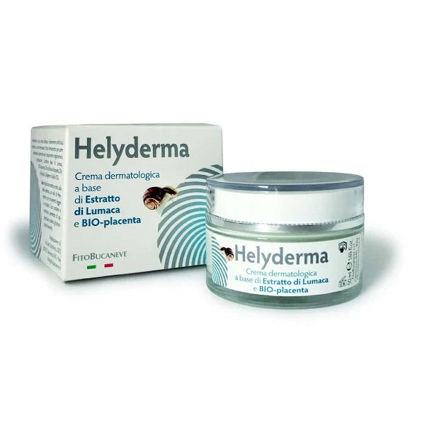 Helyderma Crema Viso Bava di Lumaca 50 ml, Cosmetici