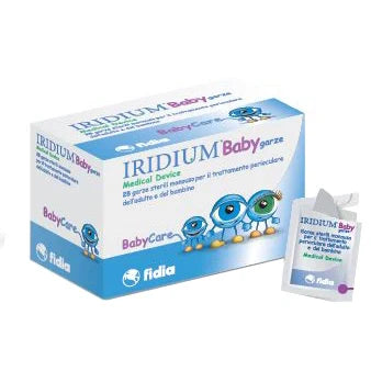 Fidia Farmaceutici Iridium Baby Garze Oculari 28pz Dispositivo medico