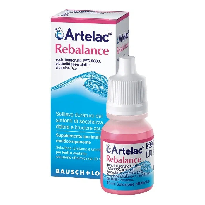 Bausch & Lomb Artelac Rebalance Gocce Oculari 10 ml Dispositivo medico