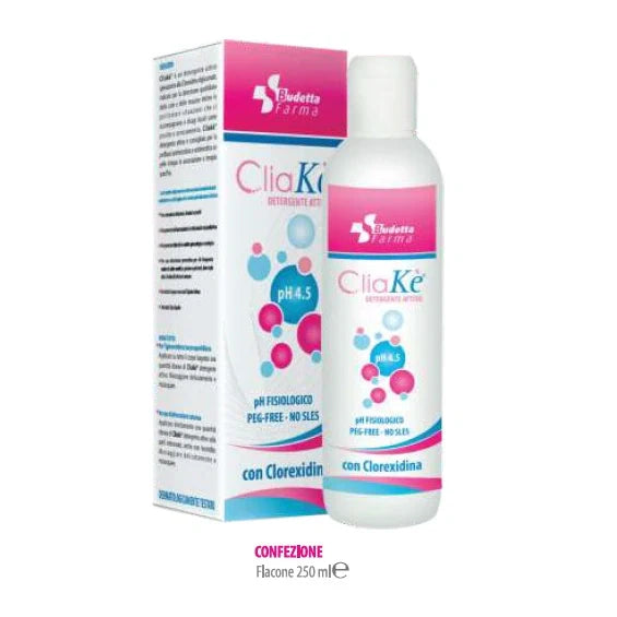 Budetta Farma CliaKè Detergente Attivo 250 ml Detergenti