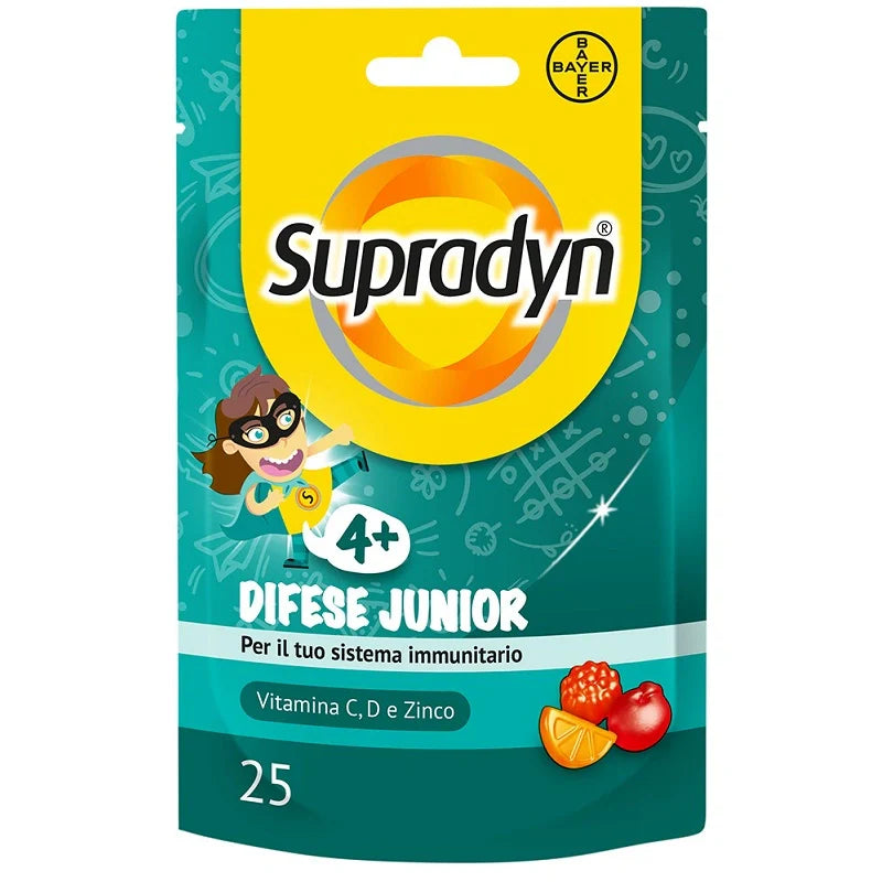 Bayer Supradyn Difese Junior 25 Caramelle Integratori