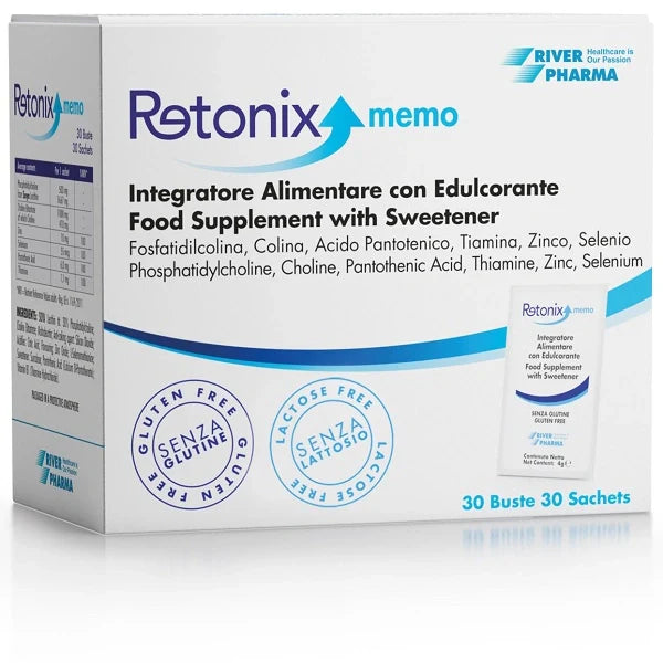 Bionativa Retonix Memo 30 bustine, integratore per memoria e cognizione
