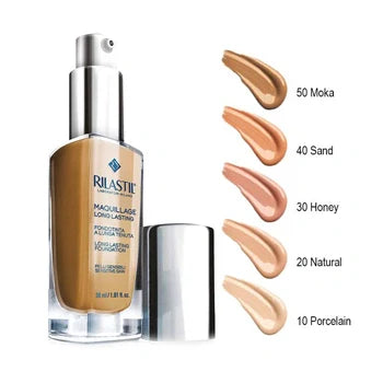 Rilastil Fondotinta Long Lasting 40 30 ml Cosmetici