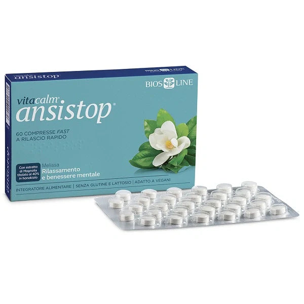 Bios Line Vitacalm Ansistop 60 Compresse Parafarmaco