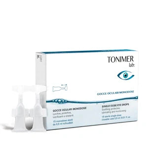 Tonimer Lab Gocce Oculari Monodose 15x0,5 ml, Dispositivo medico