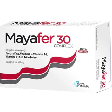 Maya Pharma Mayafer 30 Complex 30 Capsule Integratori