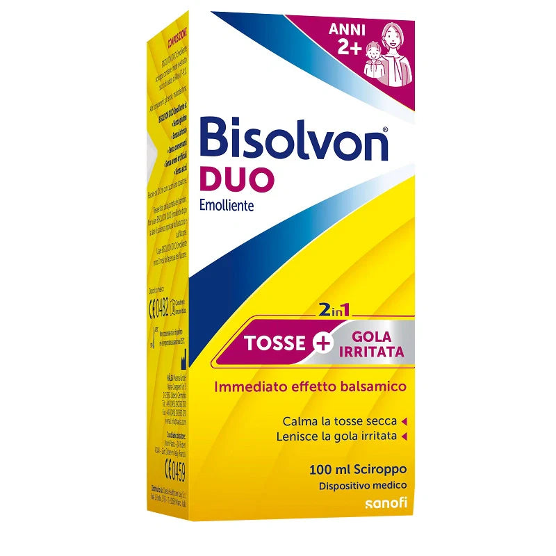 Opella Healthcare Bisolvon Duo Emolliente 100 ml Dispositivo medico