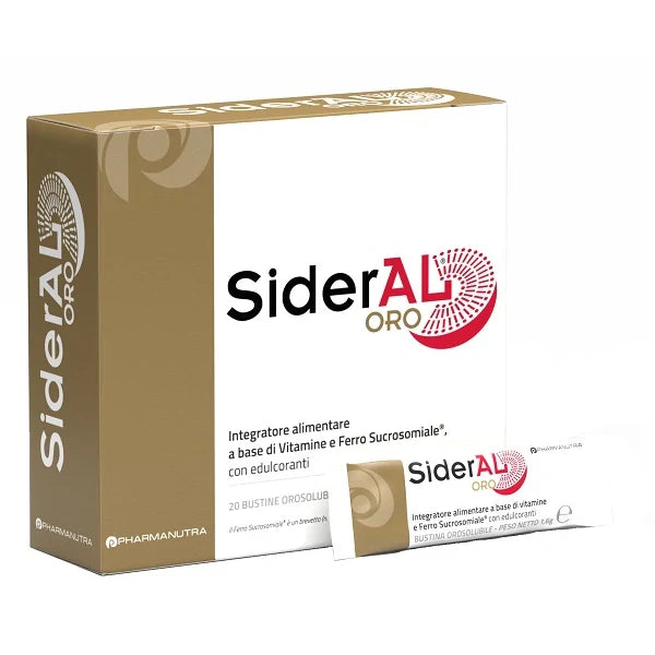 Pharmanutra Sideral Oro 14mg 20 Bustine Integratori