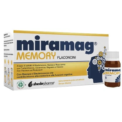 Shedir Pharma Miramag Memory 10 flaconcini da 10 ml Integratori