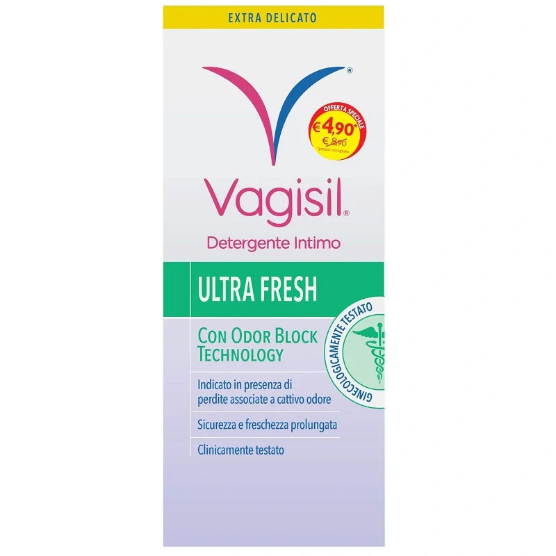 Vagisil Detergente Intimo Ultra Fresh 250 ml, igiene intima