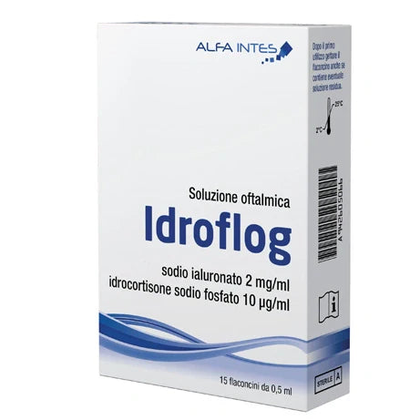 Alfa Intes Idroflog soluzione oftalmica 15 flaconi Dispositivi medici