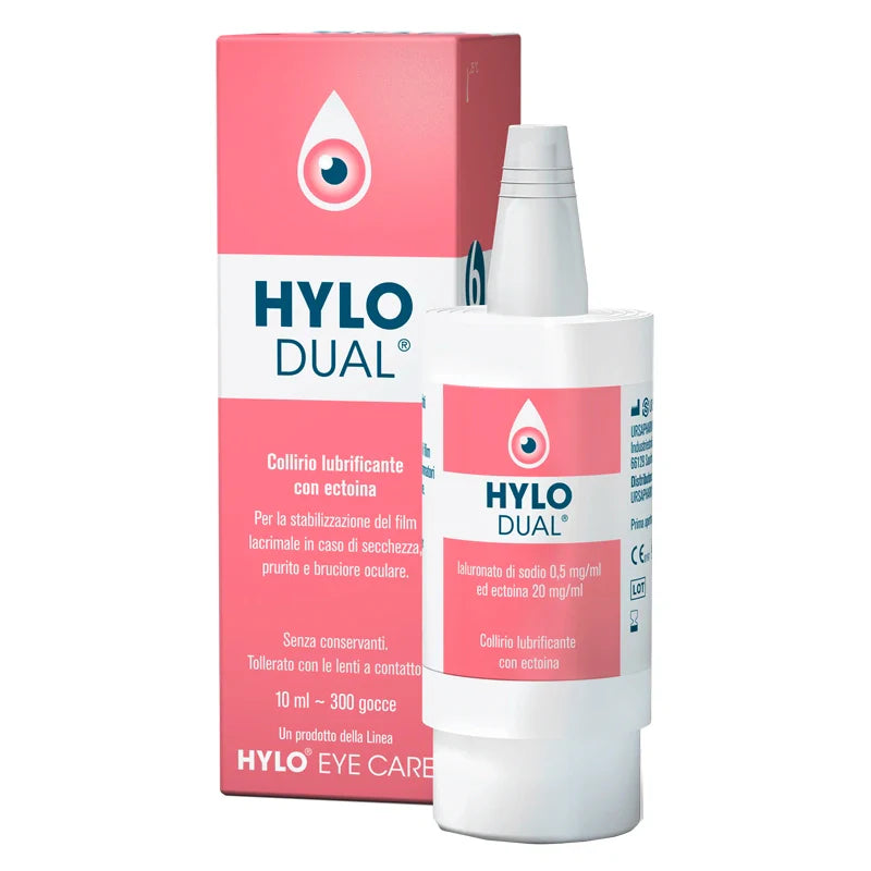 Ursapharm Hylo Dual 10 ml Dispositivo medico gocce oculari